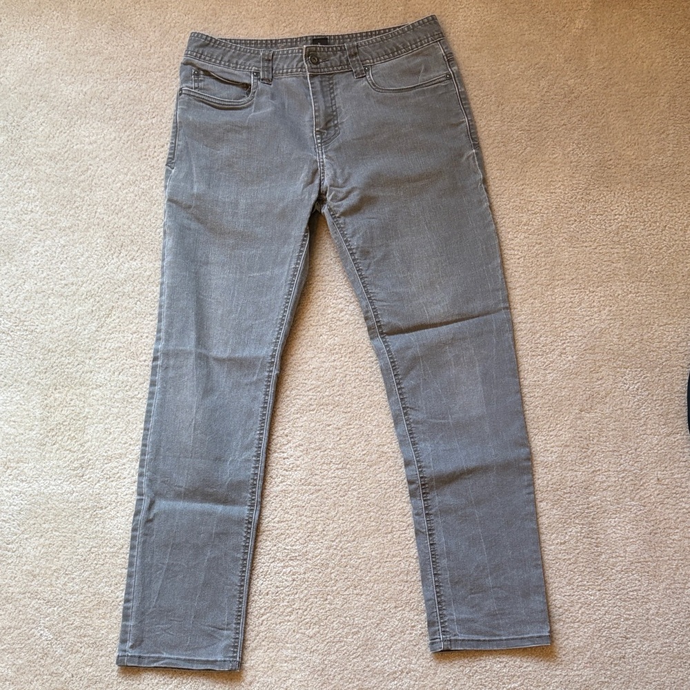 Prana Men's Skinny Jeans in Grey